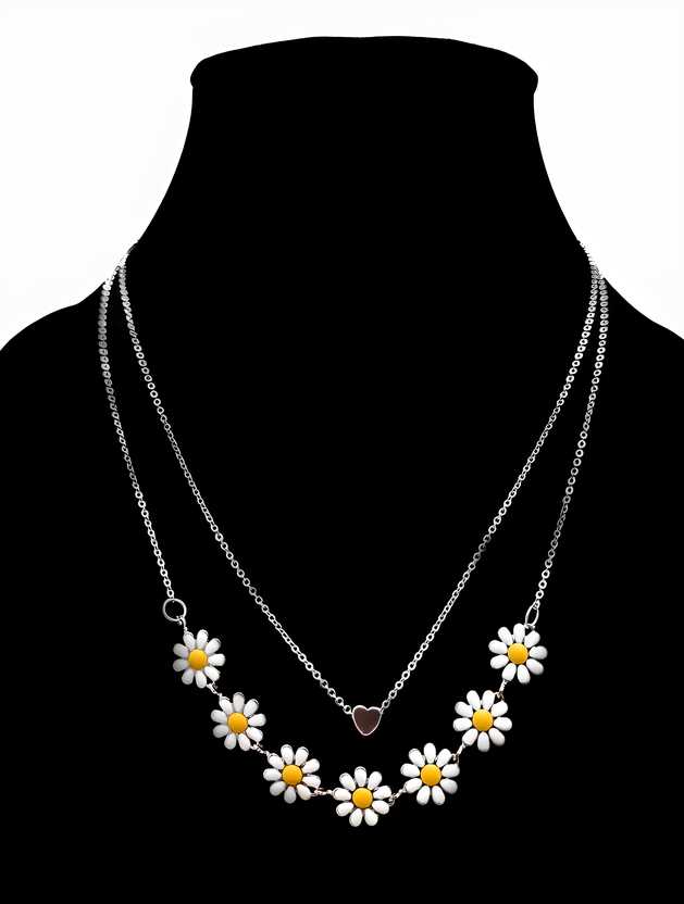 Golden Daisy Necklace